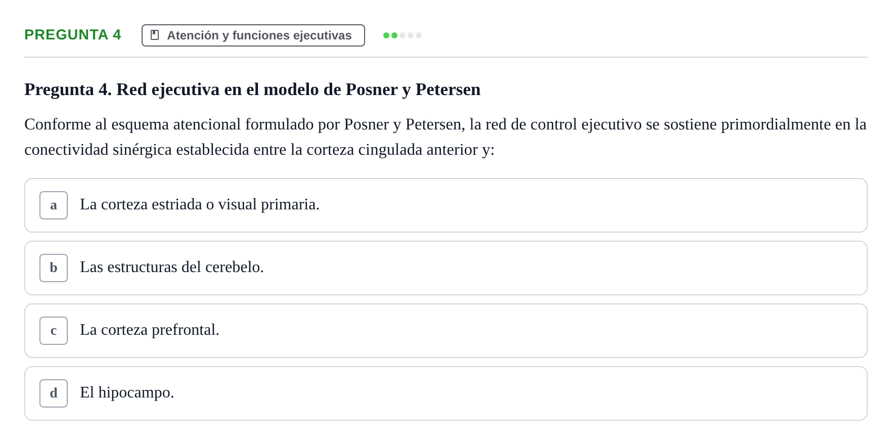Enunciado: Pregunta 4