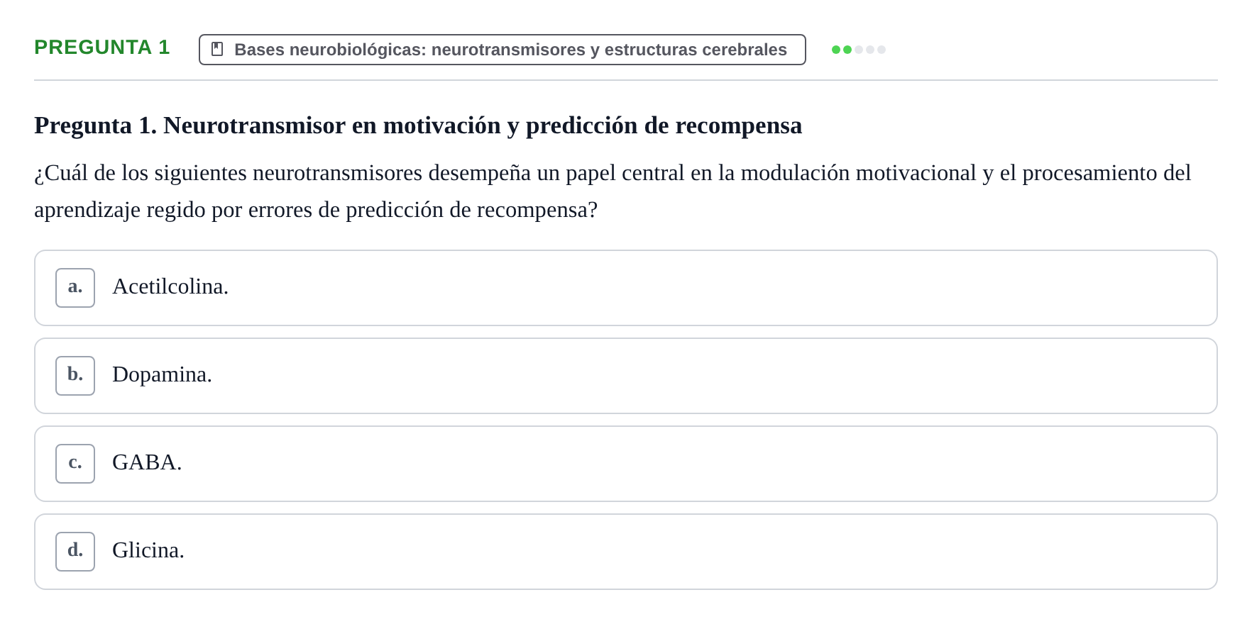 Enunciado: Pregunta 1