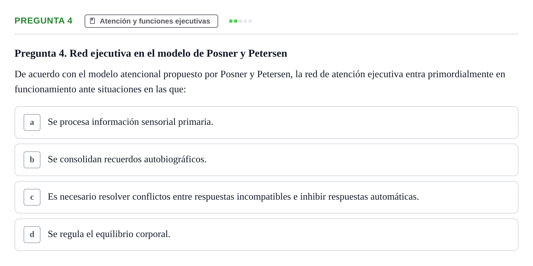 Enunciado: Pregunta 4