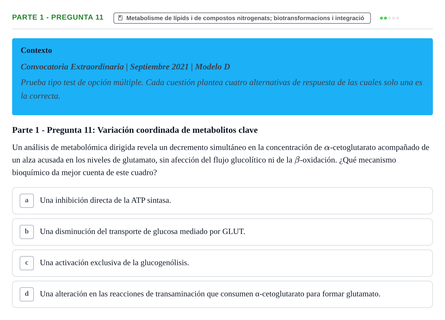 Enunciado: Parte 1 - Pregunta 11