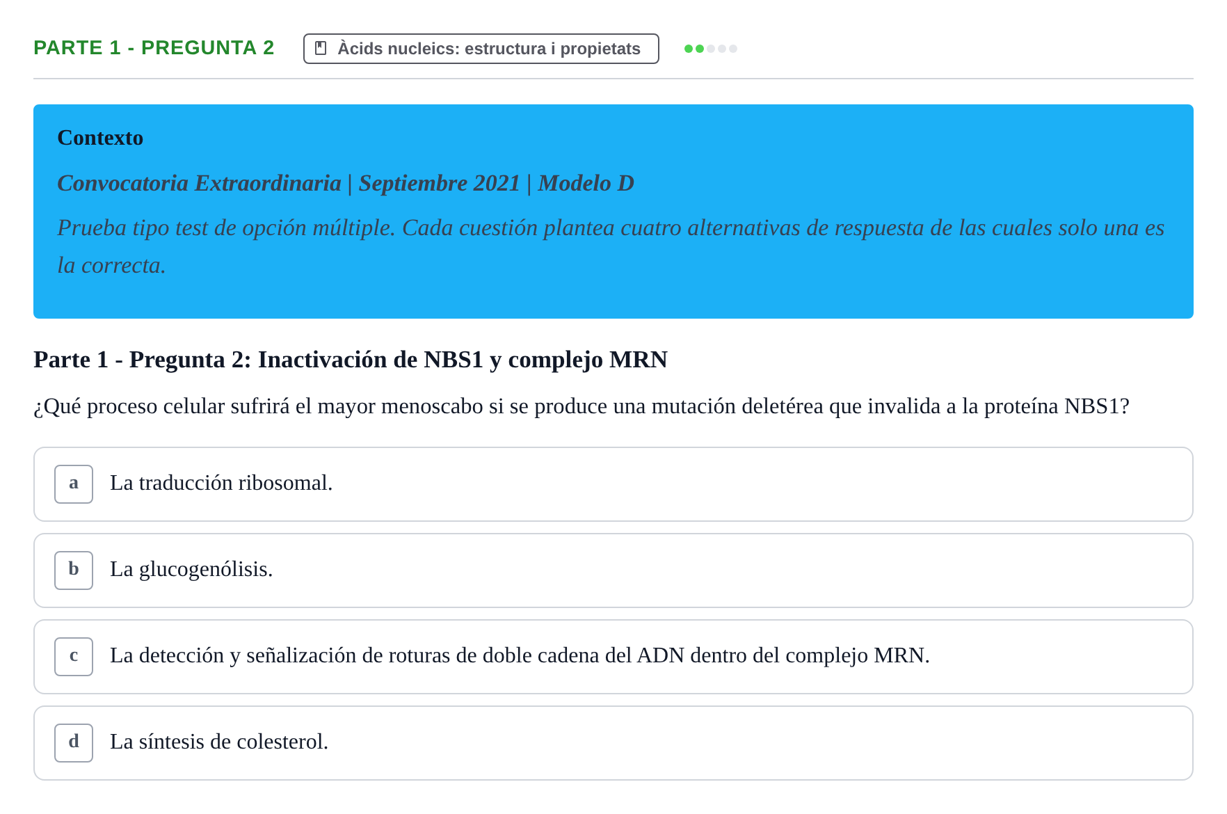 Enunciado: Parte 1 - Pregunta 2