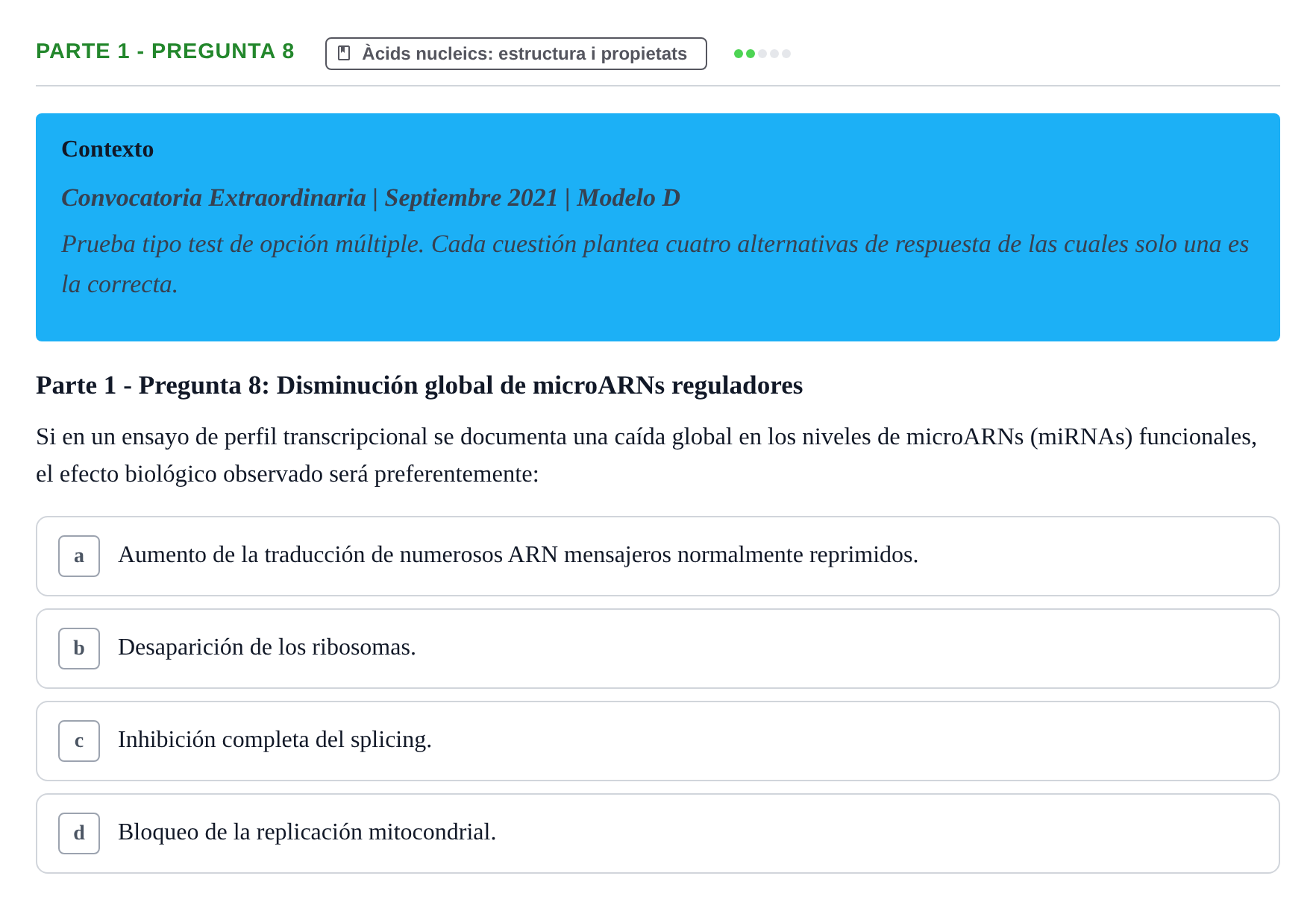 Enunciado: Parte 1 - Pregunta 8