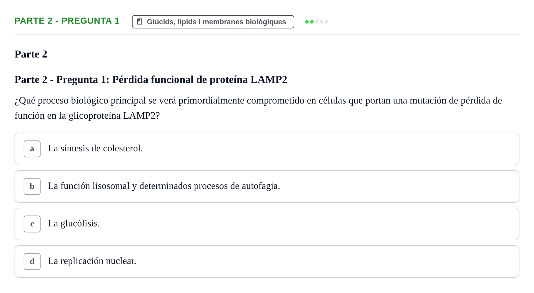 Enunciado: Parte 2 - Pregunta 1