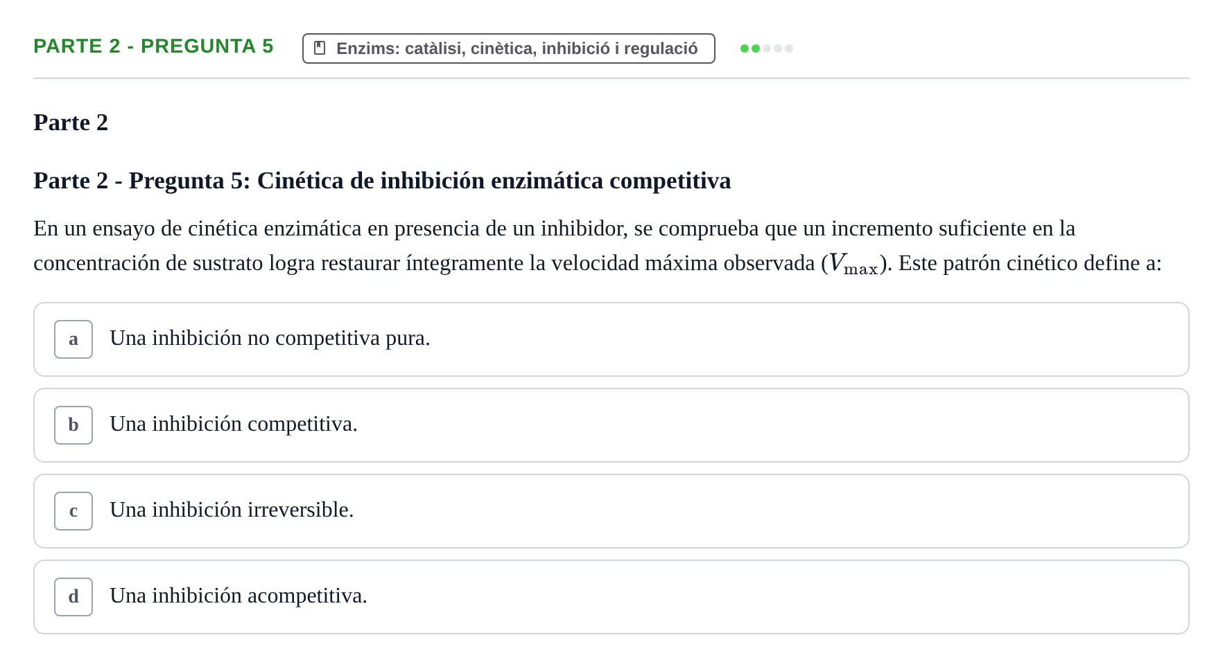 Enunciado: Parte 2 - Pregunta 5
