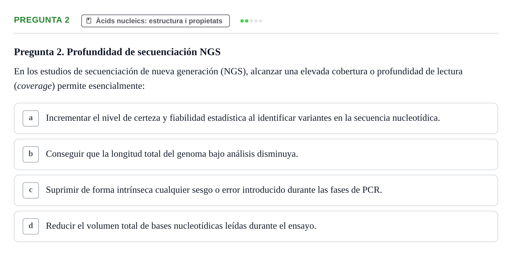 Enunciado: Pregunta 2