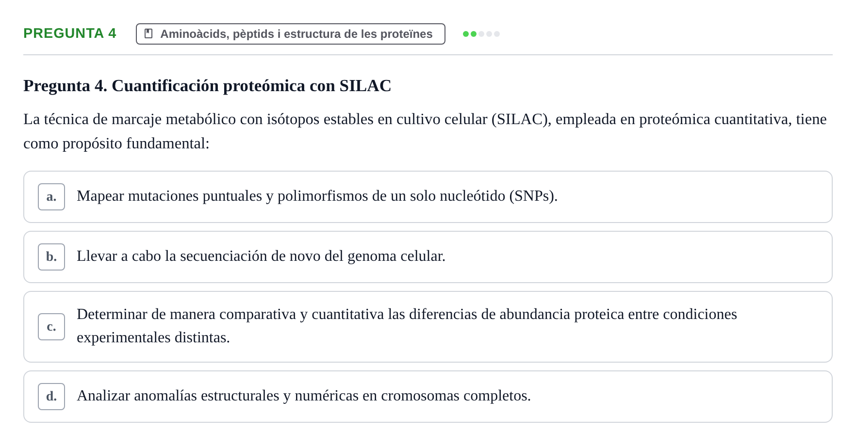 Enunciado: Pregunta 4