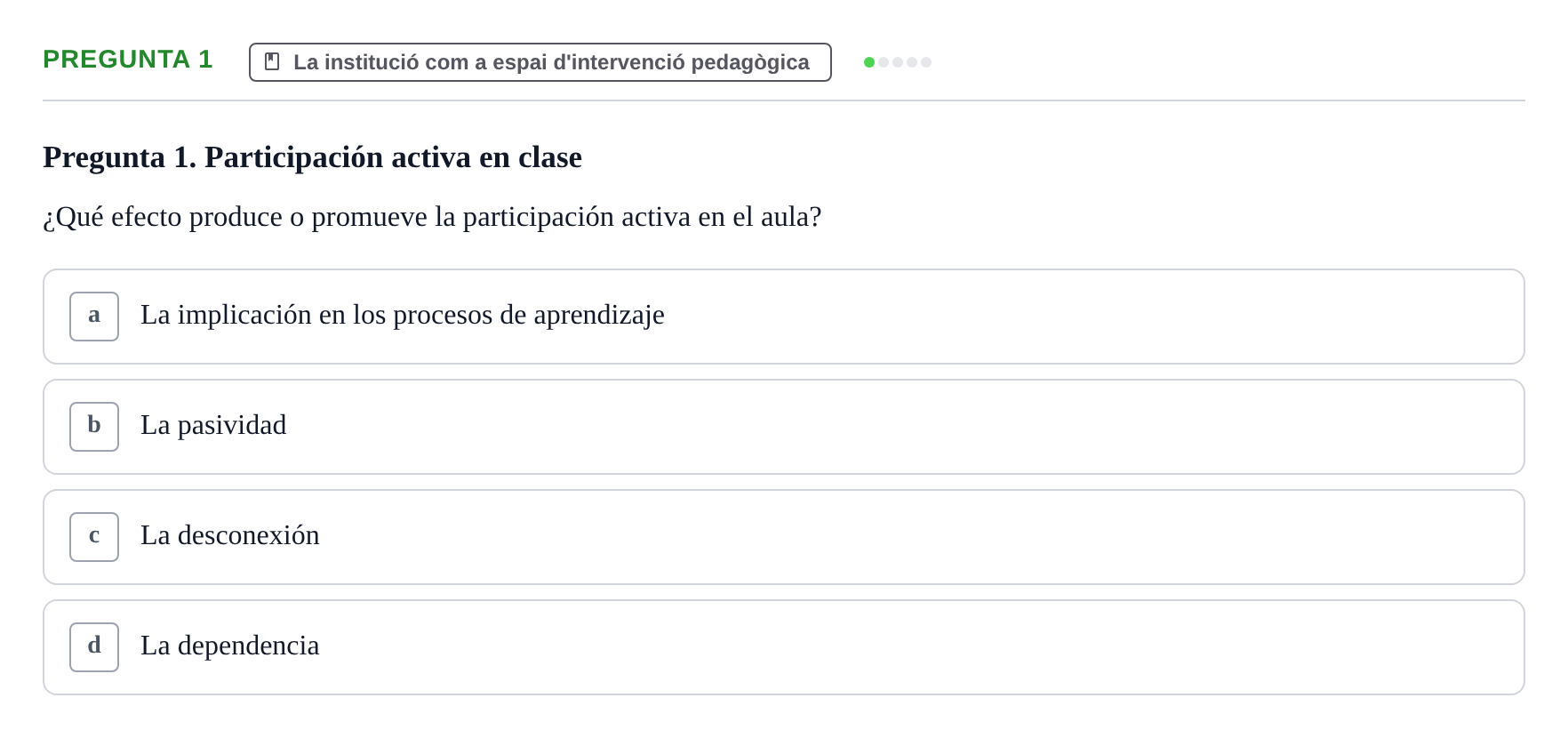 Enunciado: Pregunta 1