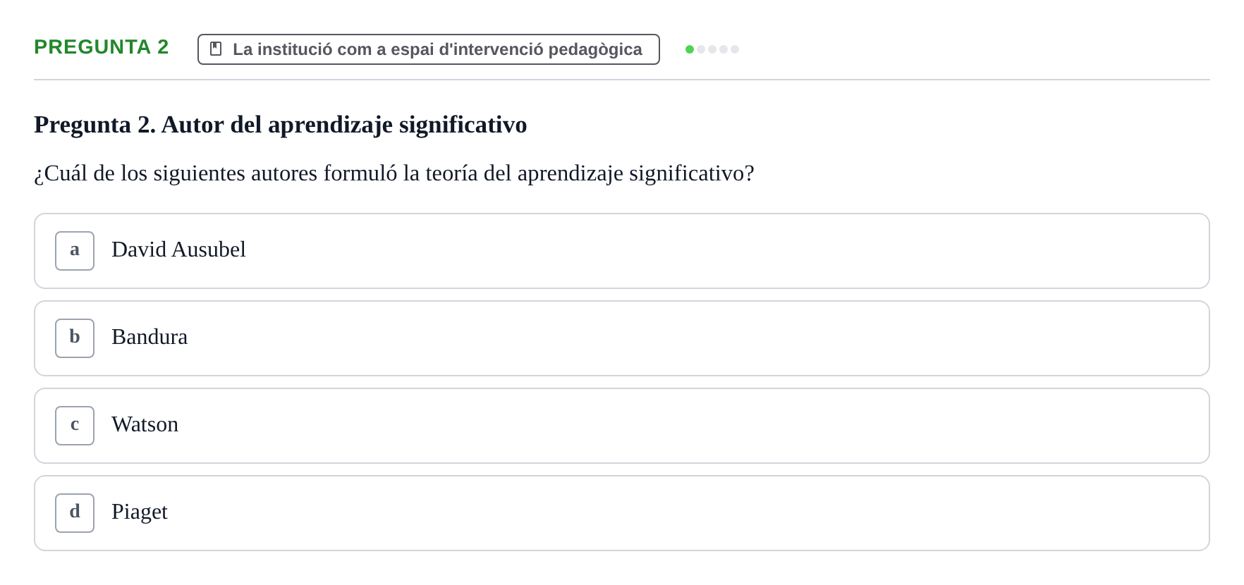 Enunciado: Pregunta 2