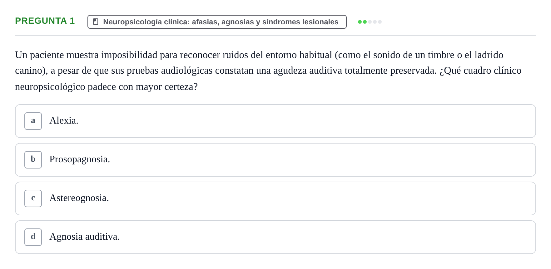 Enunciado: Pregunta 1