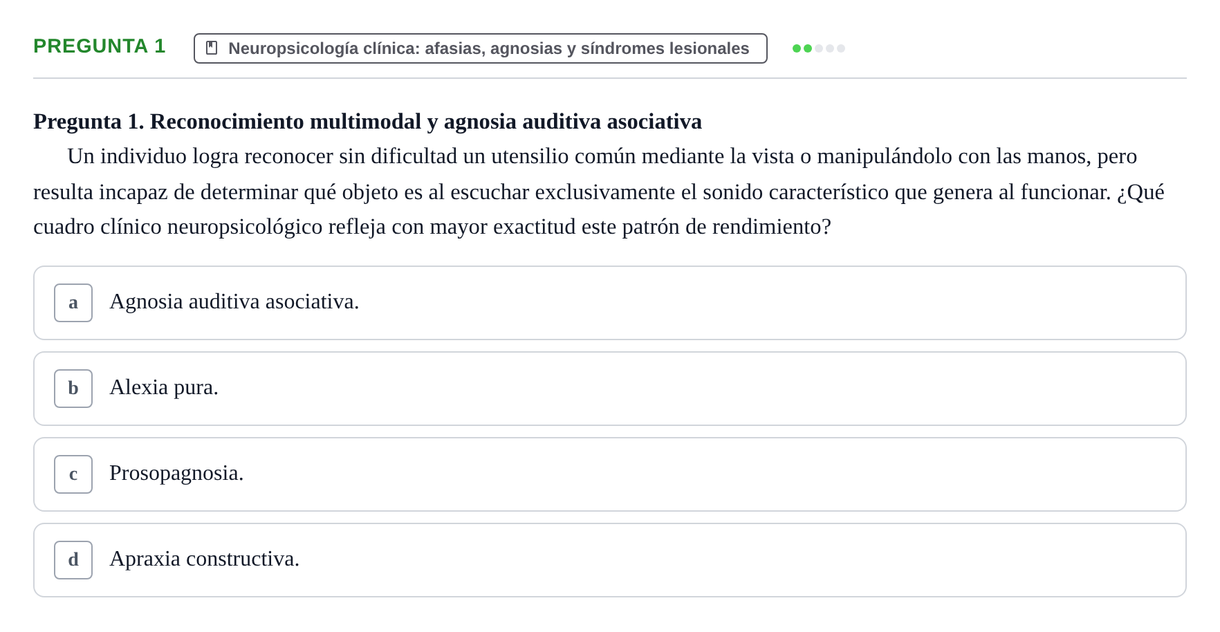 Enunciado: Pregunta 1