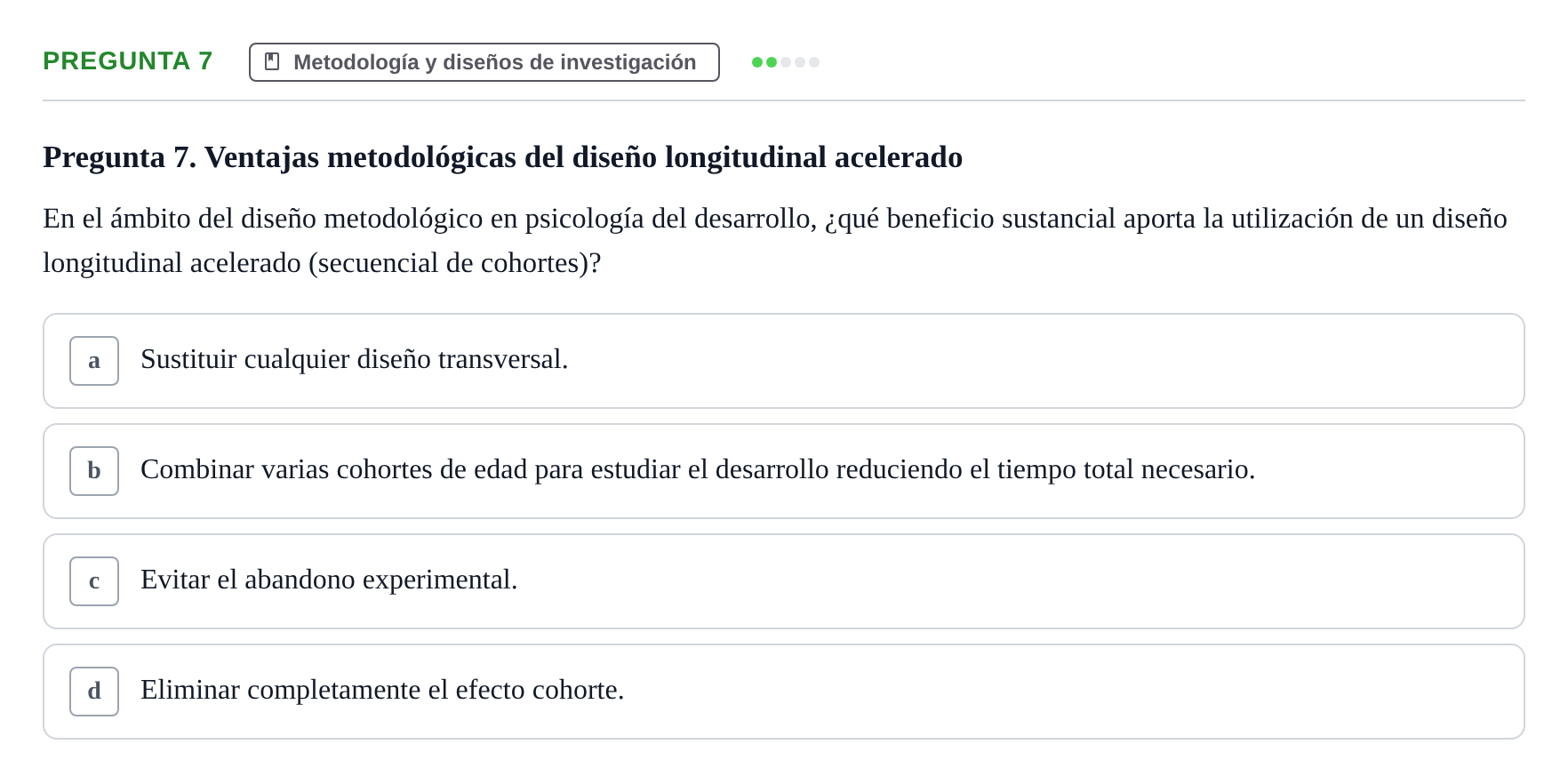 Enunciado: Pregunta 7