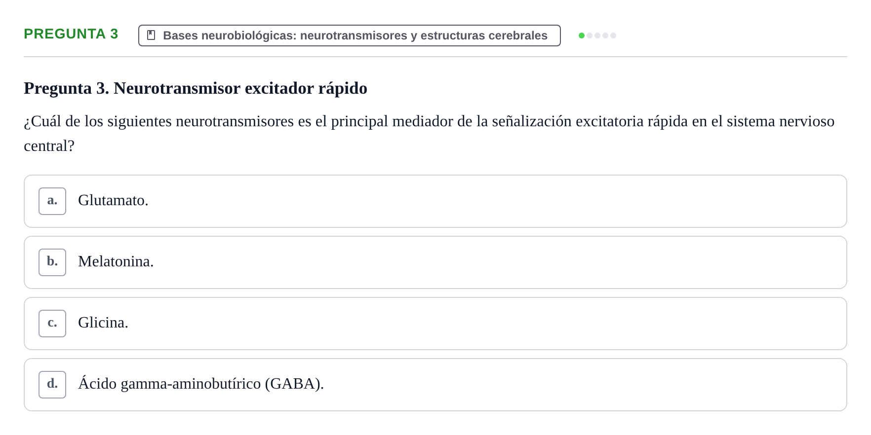 Enunciado: Pregunta 3