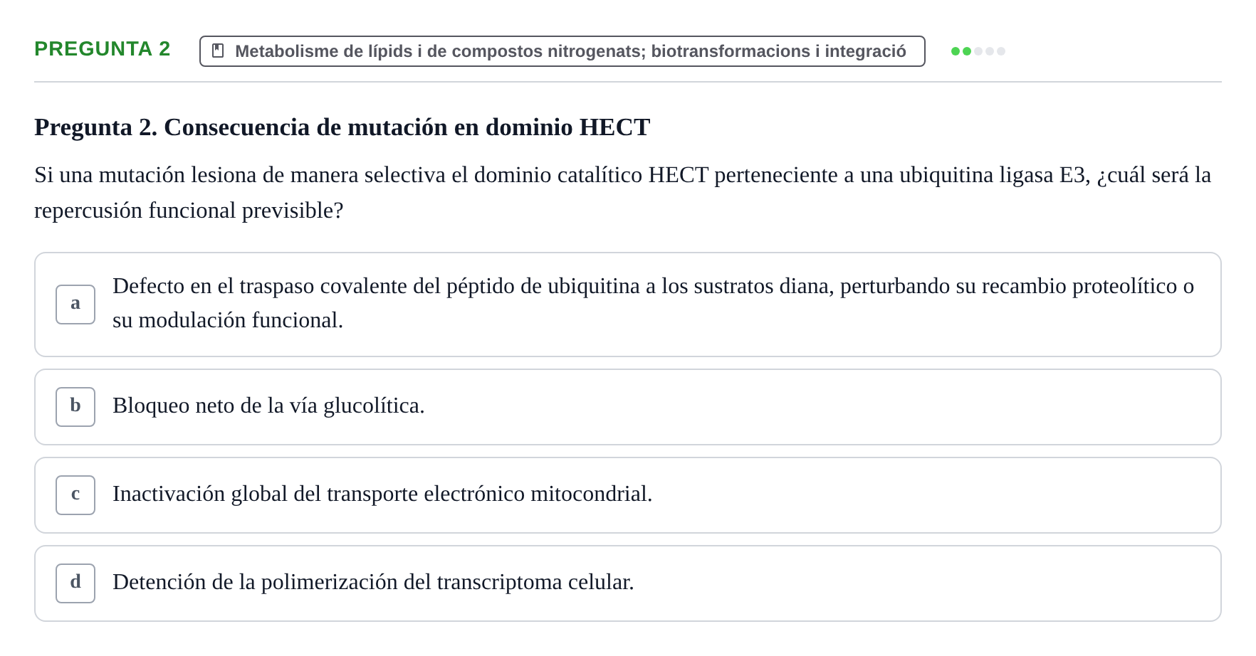 Enunciado: Pregunta 2