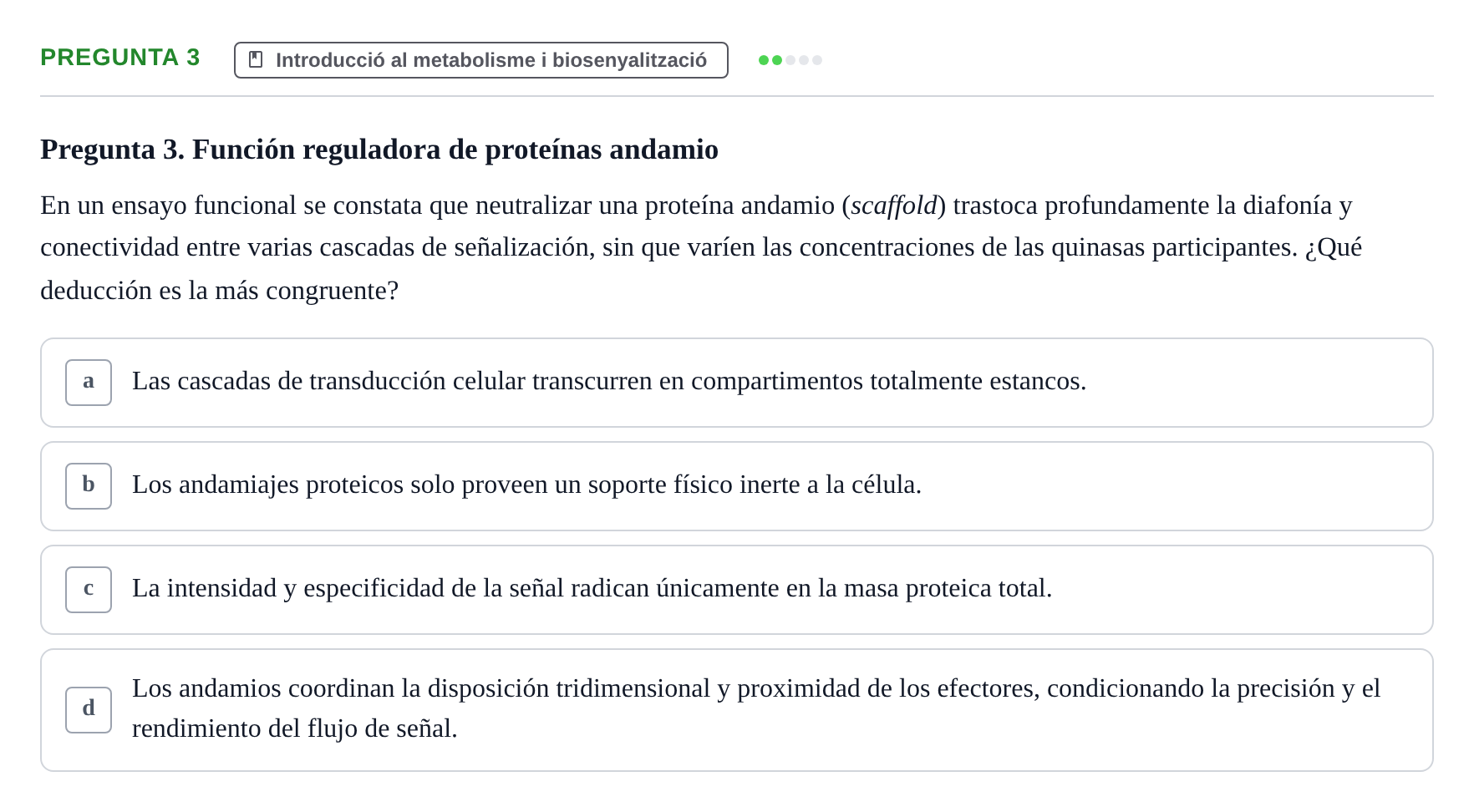 Enunciado: Pregunta 3