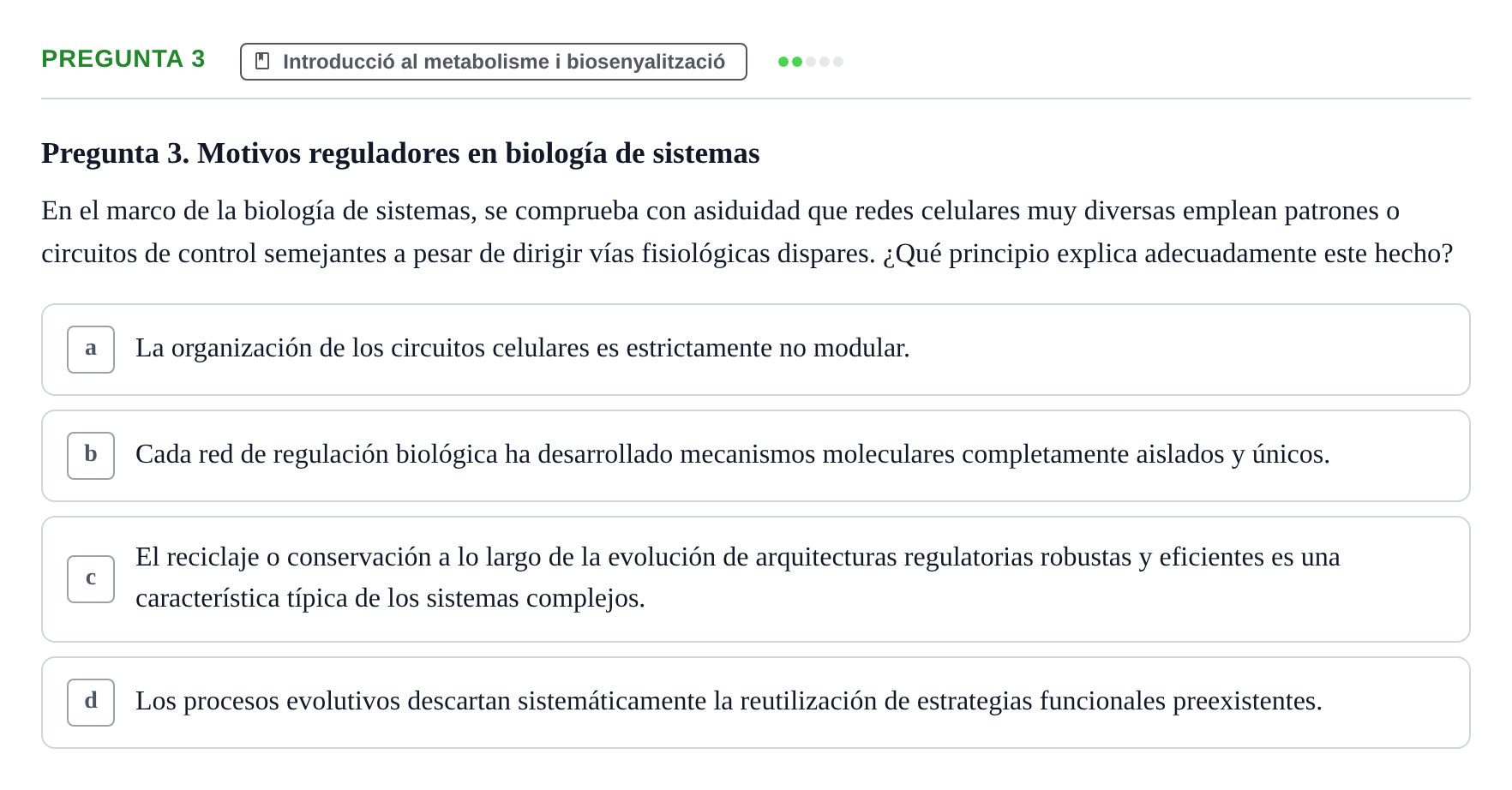 Enunciado: Pregunta 3