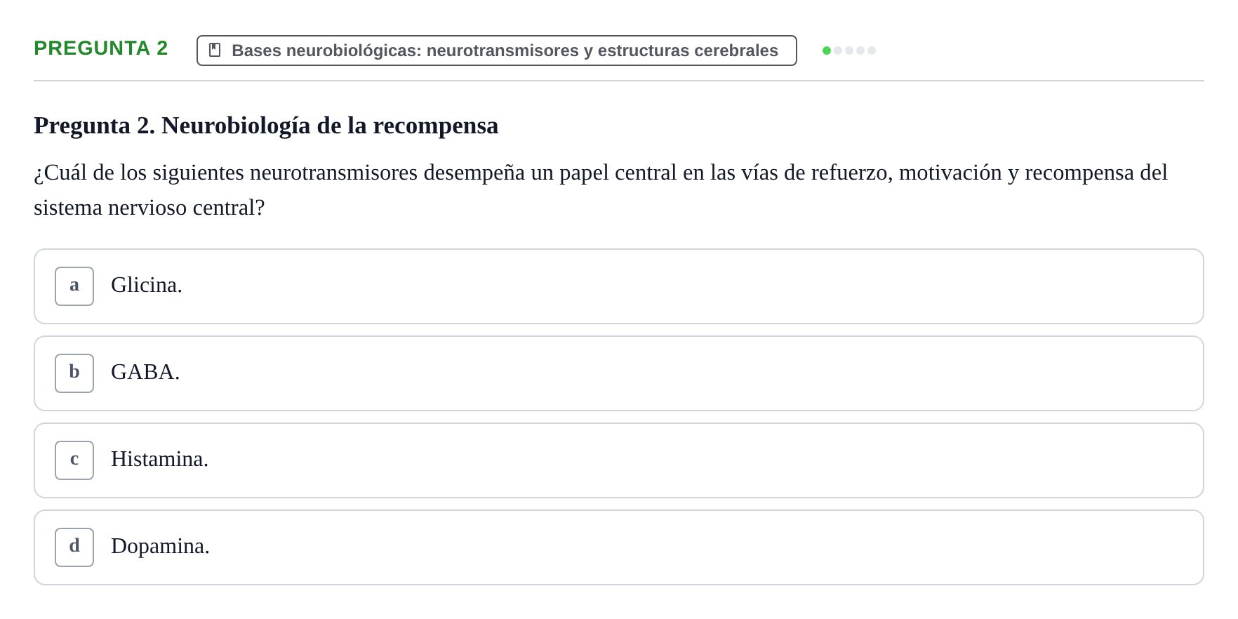 Enunciado: Pregunta 2