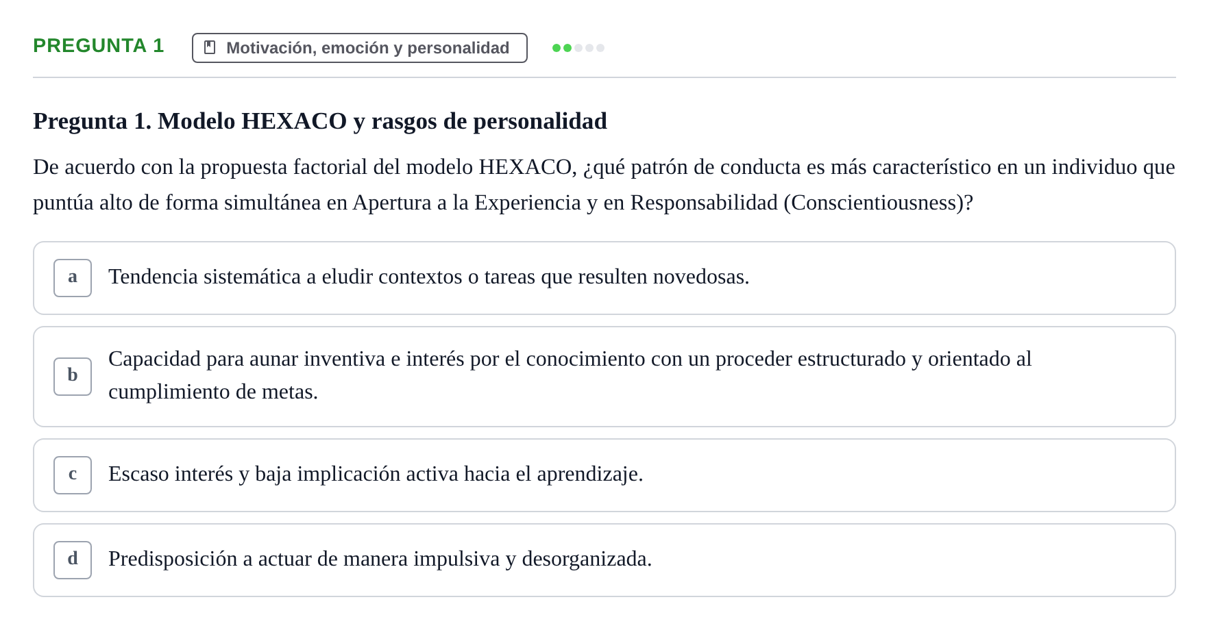 Enunciado: Pregunta 1