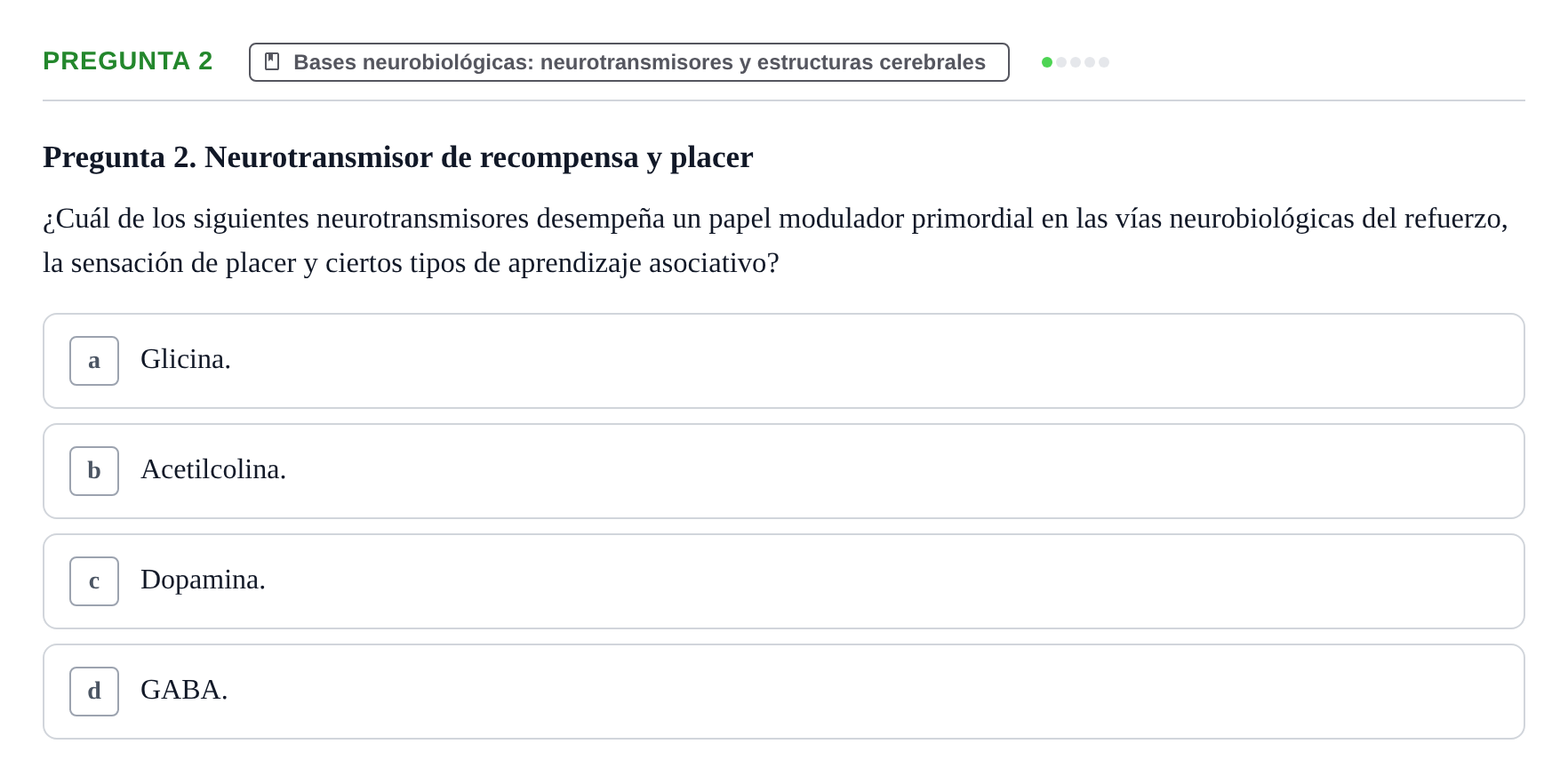 Enunciado: Pregunta 2