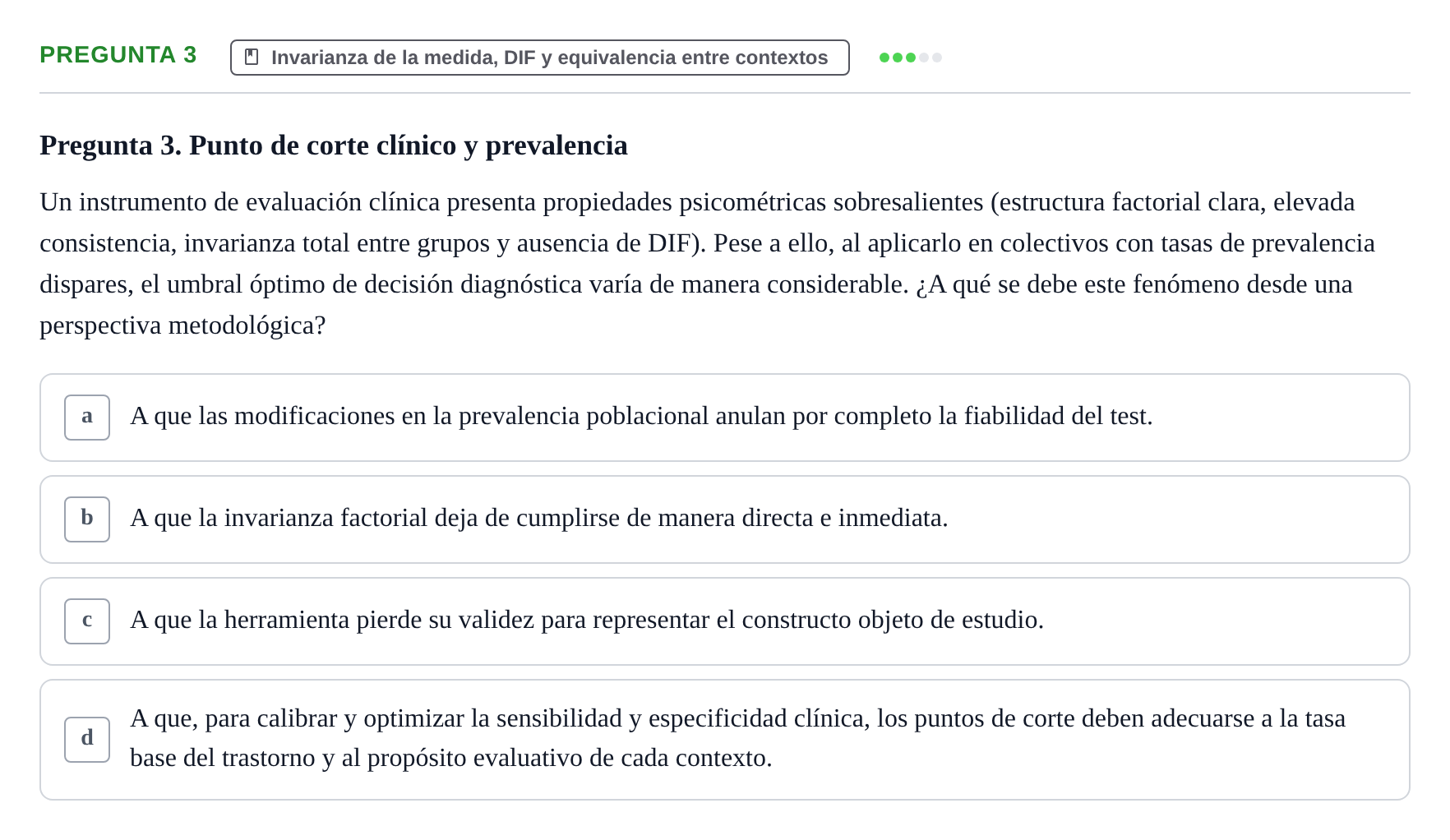 Enunciado: Pregunta 3