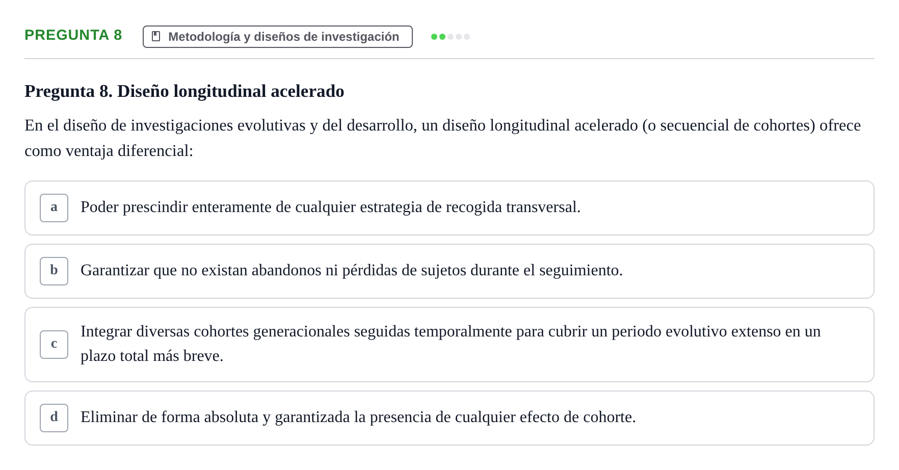 Enunciado: Pregunta 8