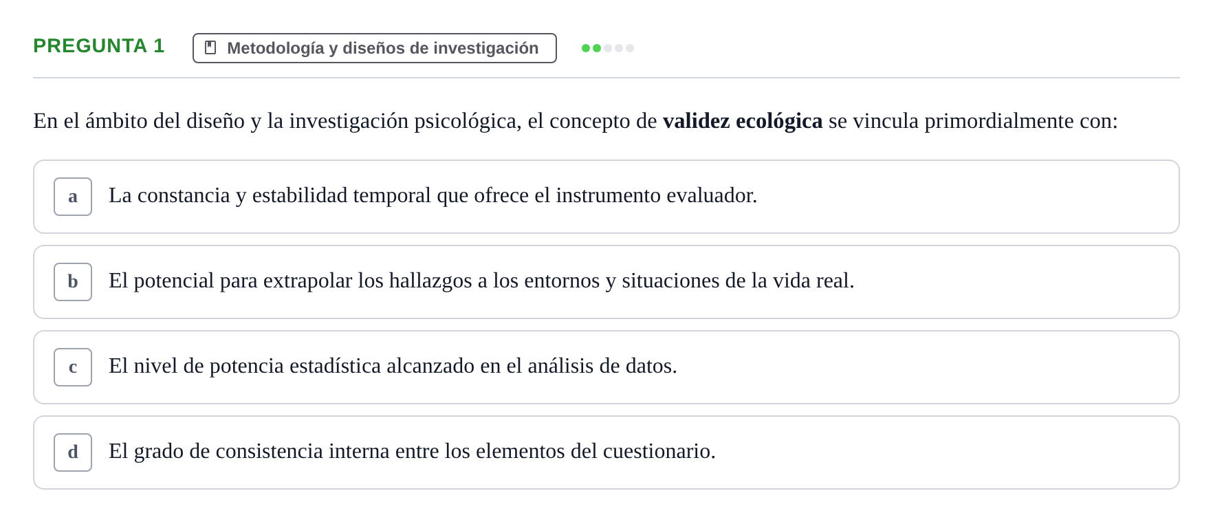 Enunciado: Pregunta 1