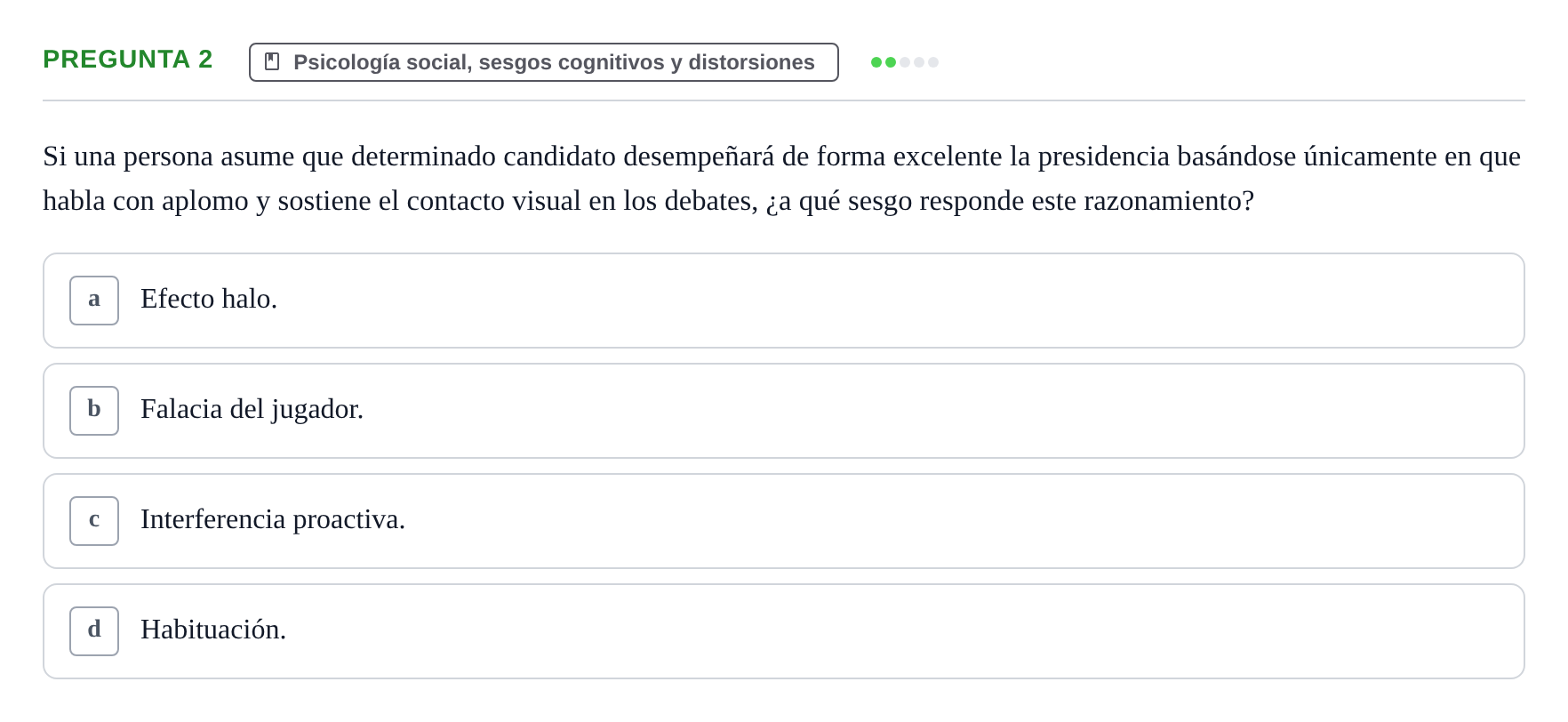 Enunciado: Pregunta 2