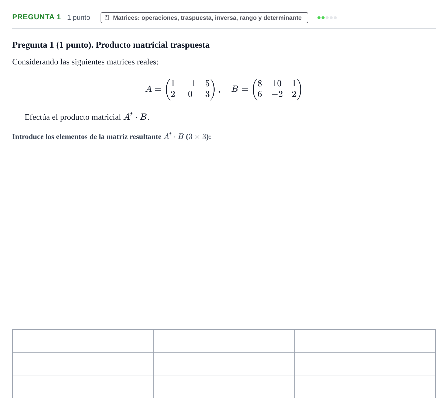 Enunciado: Pregunta 1 · Fundamentos de Matemáticas UOC Juny 2021