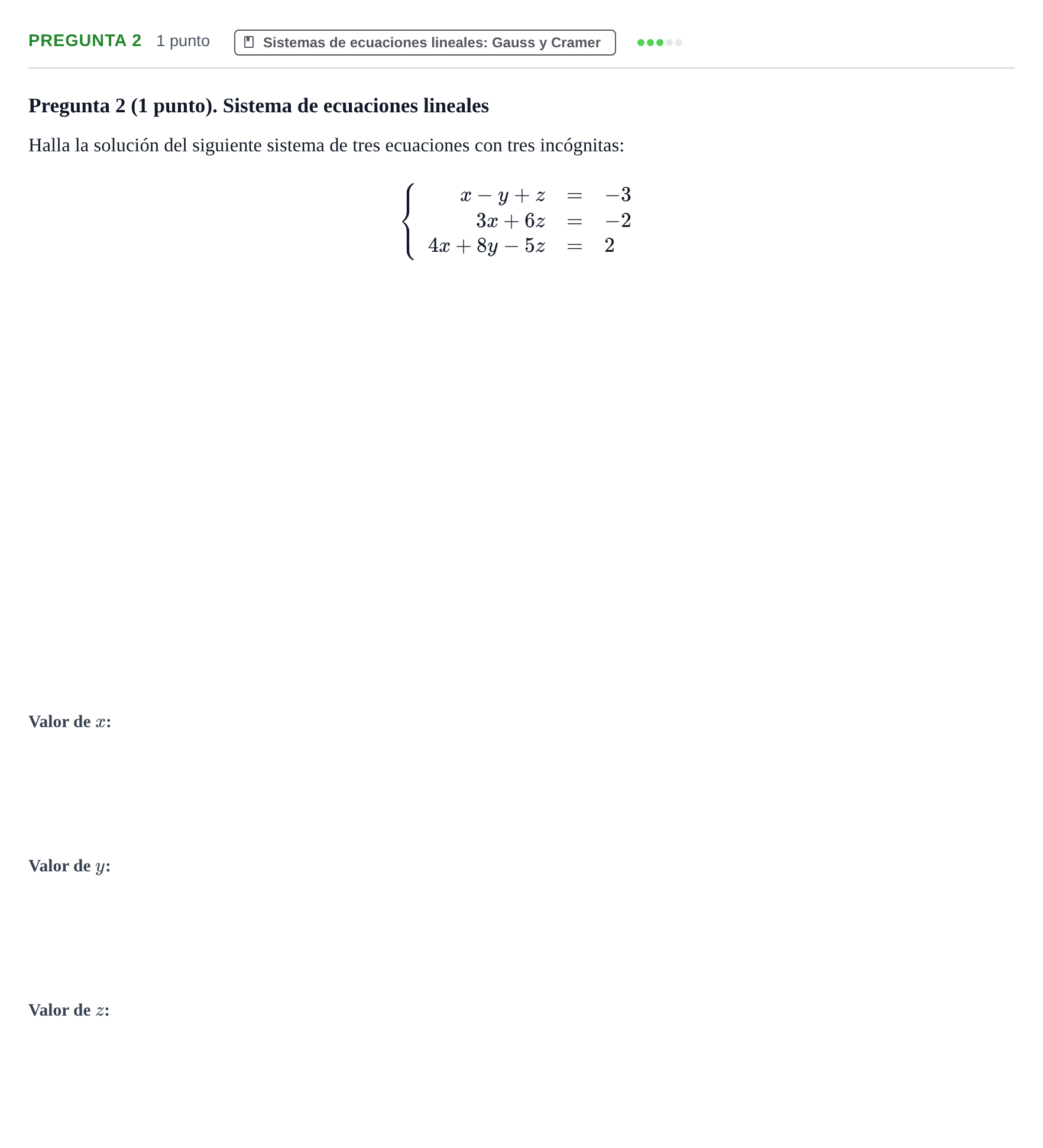 Enunciado: Pregunta 2 · Fundamentos de Matemáticas UOC Juny 2021