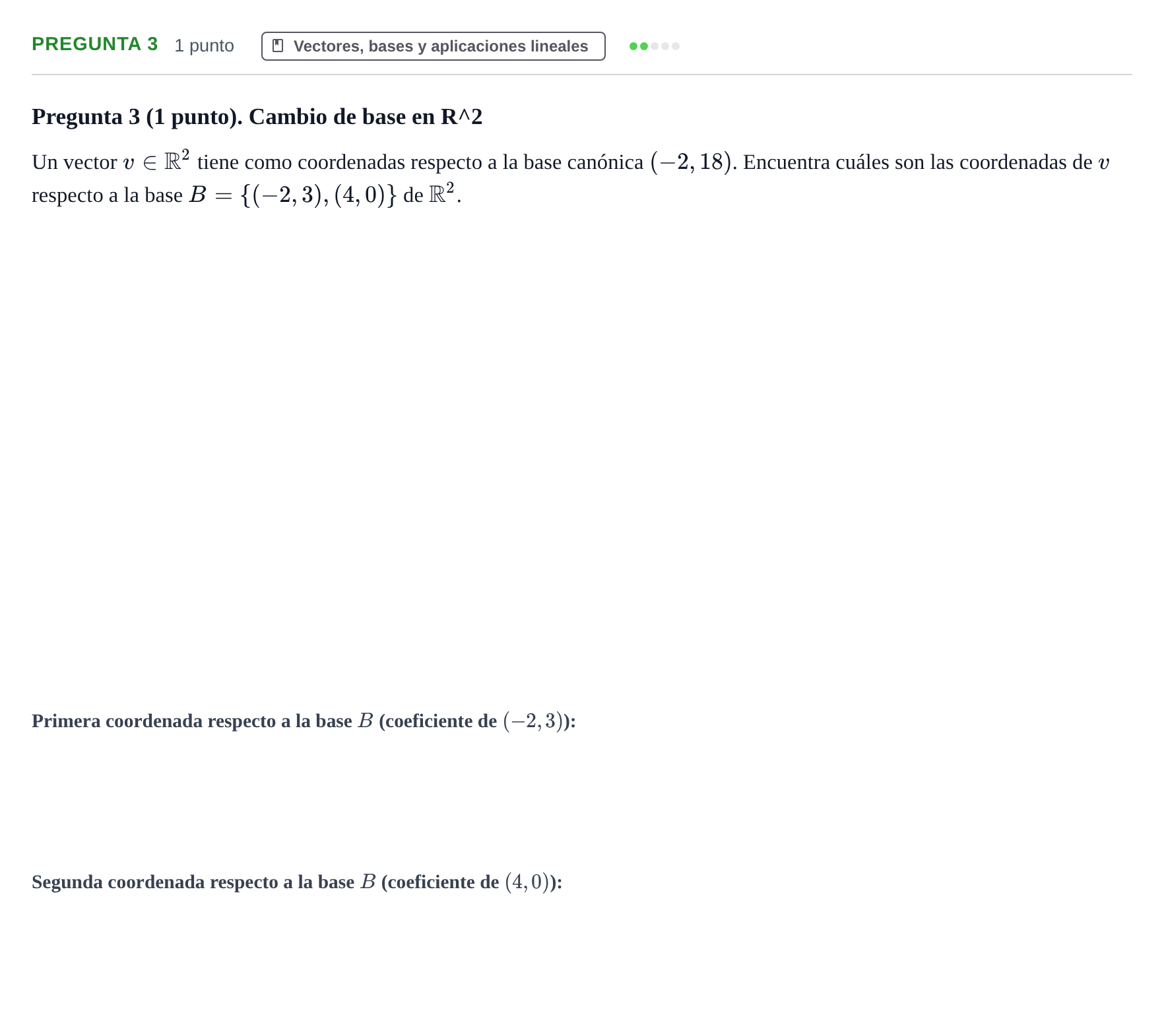 Enunciado: Pregunta 3 · Fundamentos de Matemáticas UOC Juny 2021