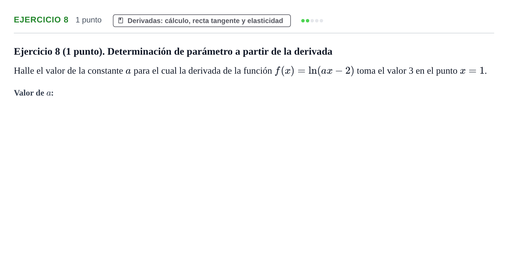 Enunciado: Ejercicio 8 · Fundamentos de Matemáticas UOC 2021