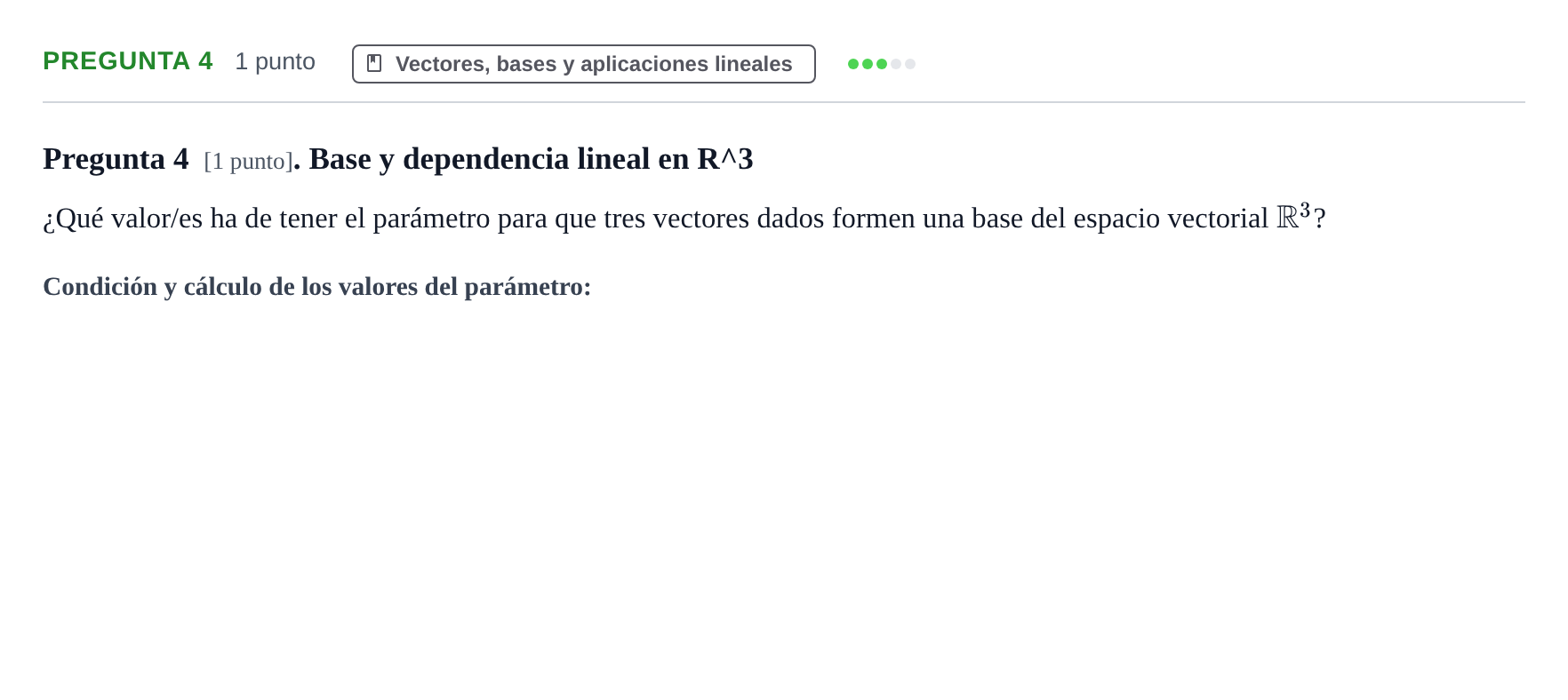 Enunciado: Pregunta 4 · Fundamentos de Matemáticas UOC 2020