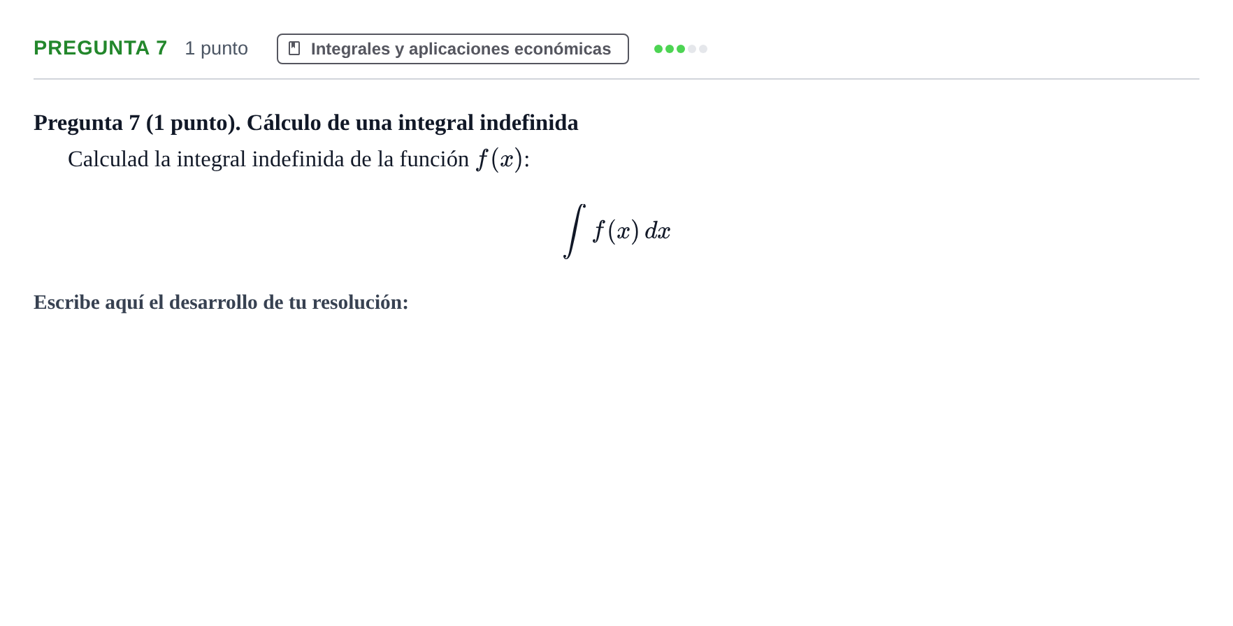 Enunciado: Pregunta 7 · Fundamentos de Matemáticas UOC 2020