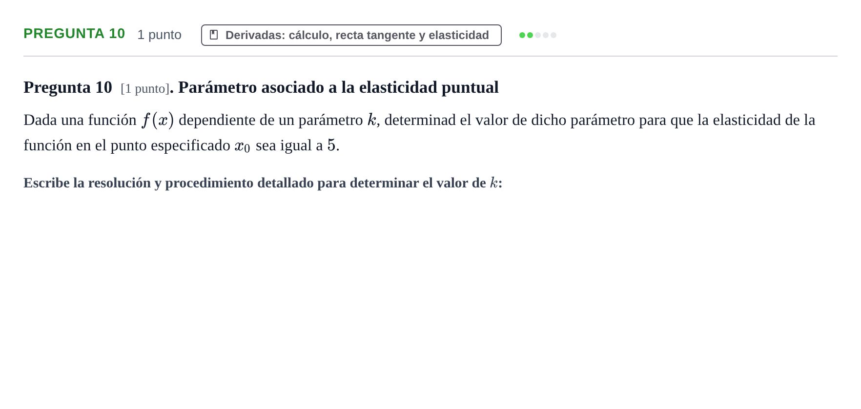 Enunciado: Pregunta 10 · Fundamentos de Matemáticas UOC 2020