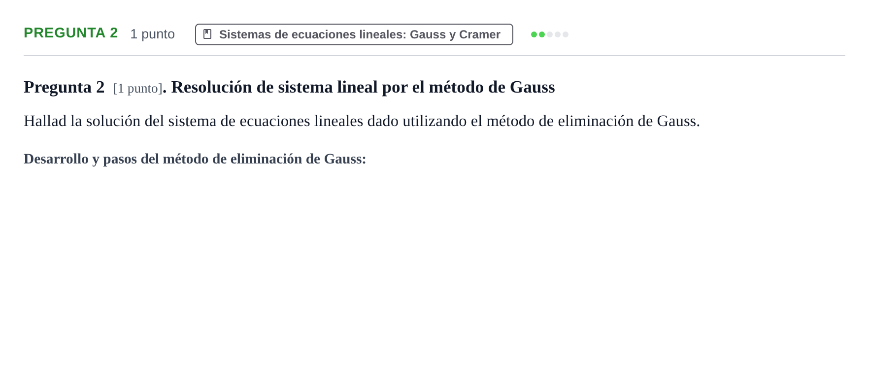 Enunciado: Pregunta 2 · Fundamentos de Matemáticas UOC 2020