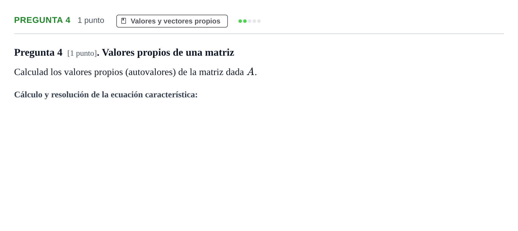 Enunciado: Pregunta 4 · Fundamentos de Matemáticas UOC 2020