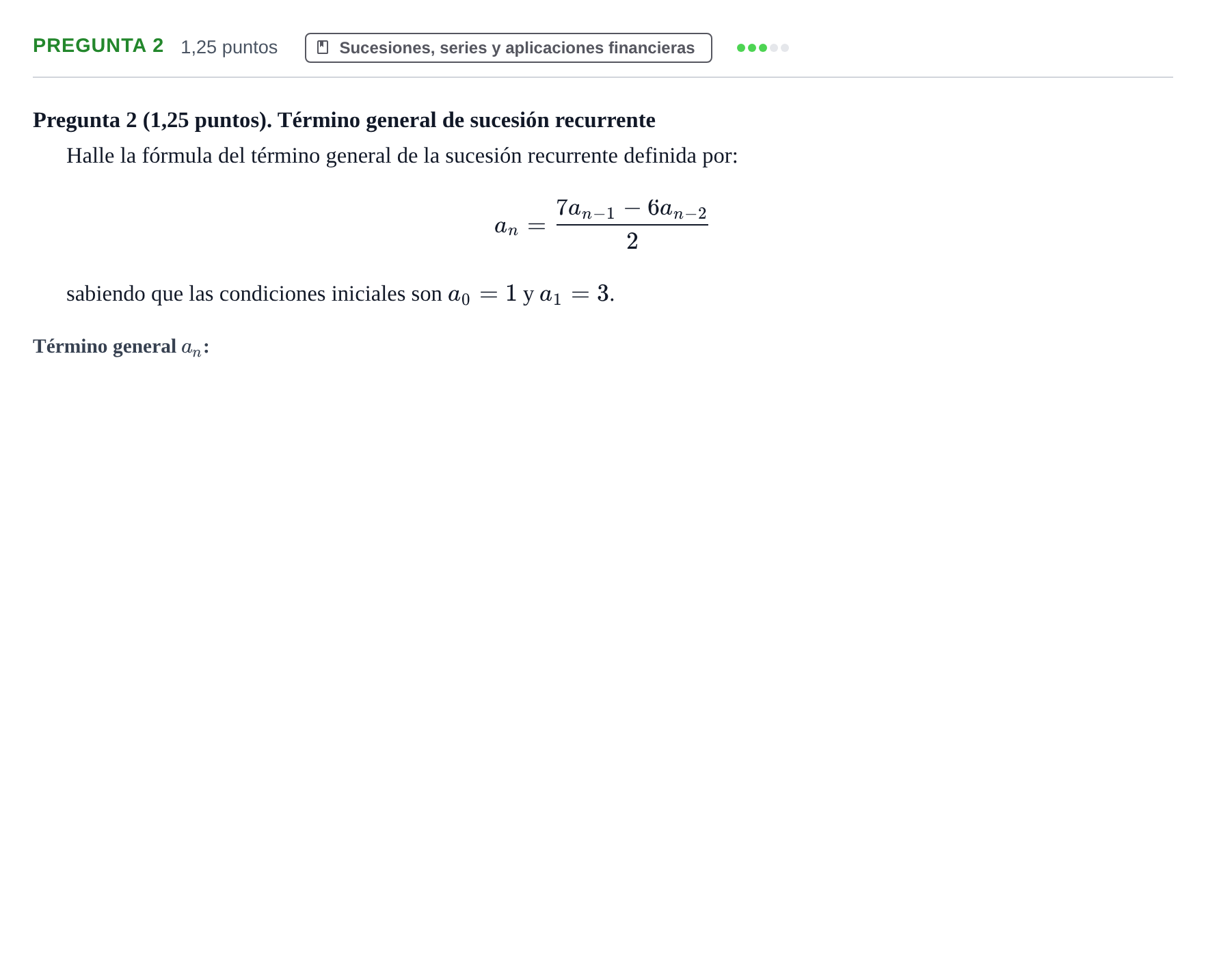 Enunciado: Pregunta 2 · Fundamentos de Matemáticas UOC 2020