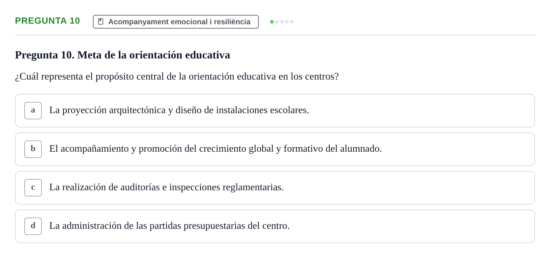 Enunciado: Pregunta 10