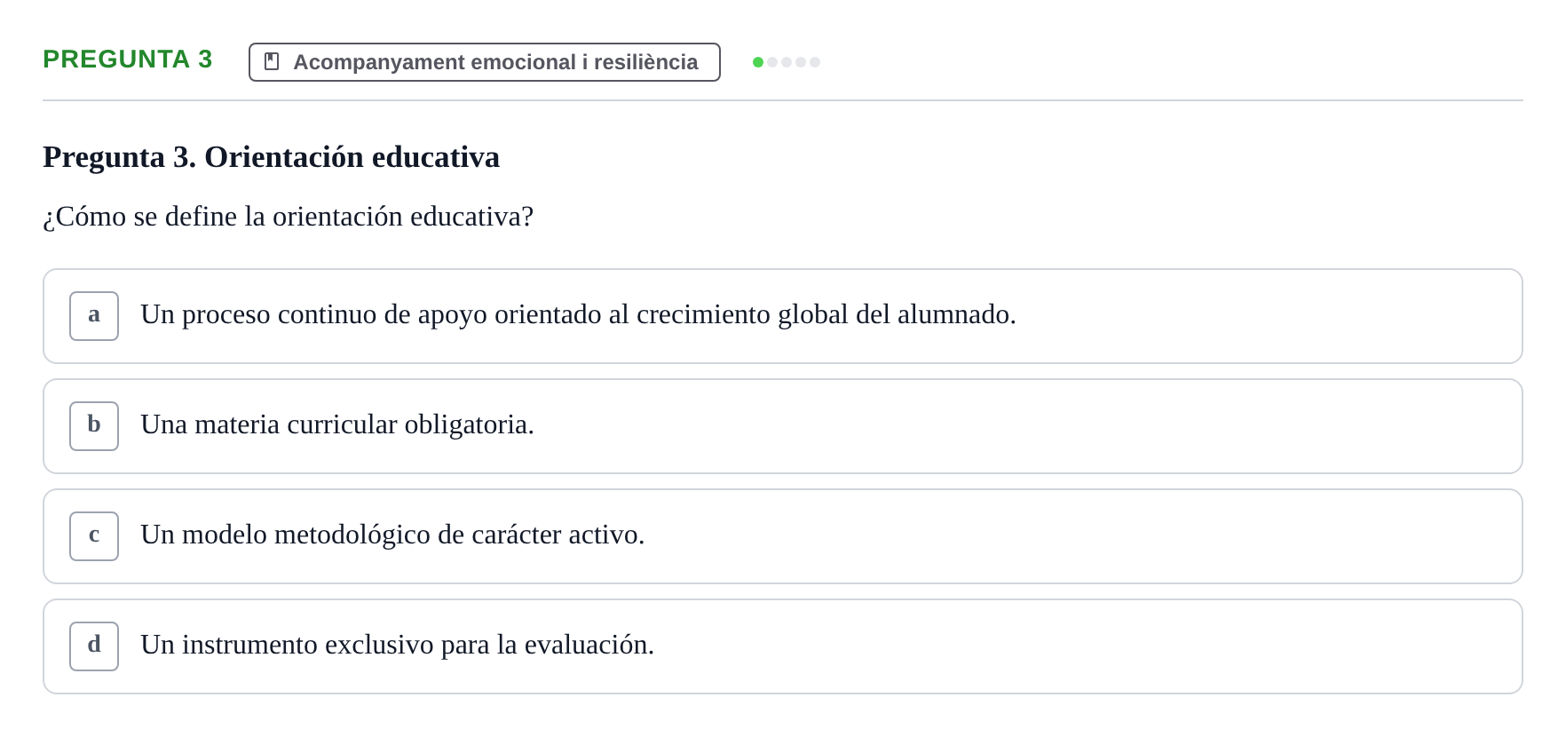 Enunciado: Pregunta 3