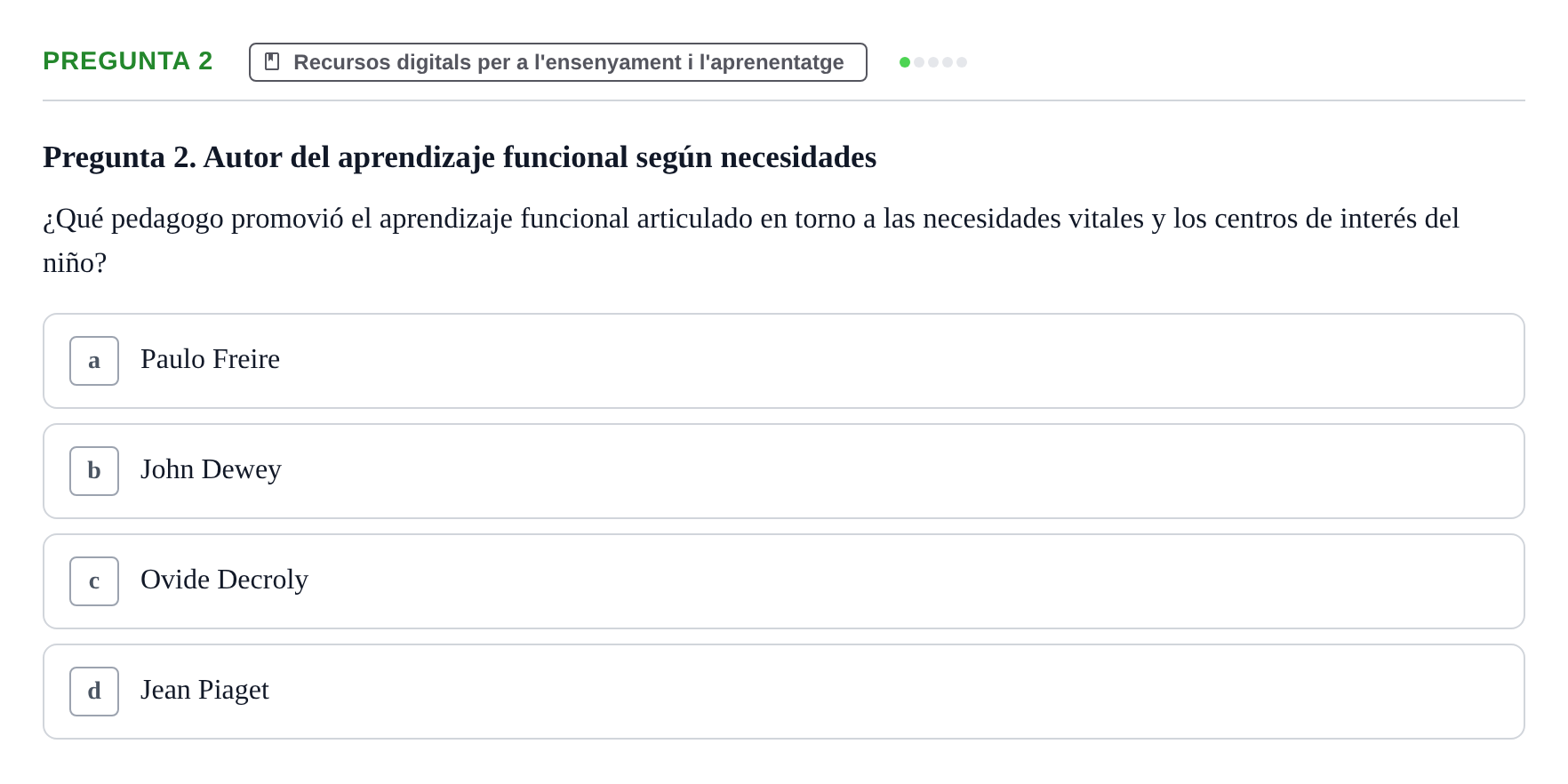 Enunciado: Pregunta 2