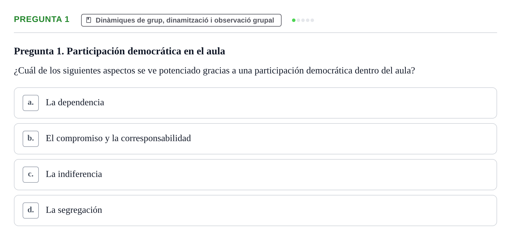Enunciado: Pregunta 1