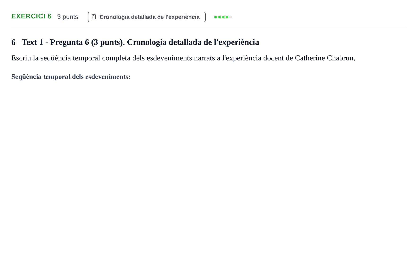Enunciado: Problema 6 · Llenguatges i Contexts I i II UAB Exàmens de Llengua Francesa (Llenguatges i Contextos)