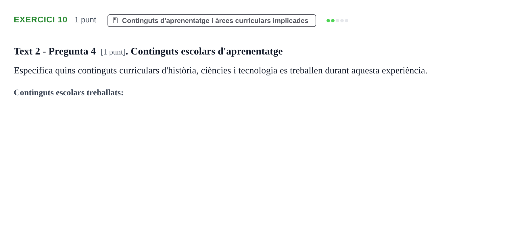 Enunciado: Problema 10 · Llenguatges i Contexts I i II UAB Exàmens de Llengua Francesa (Llenguatges i Contextos)