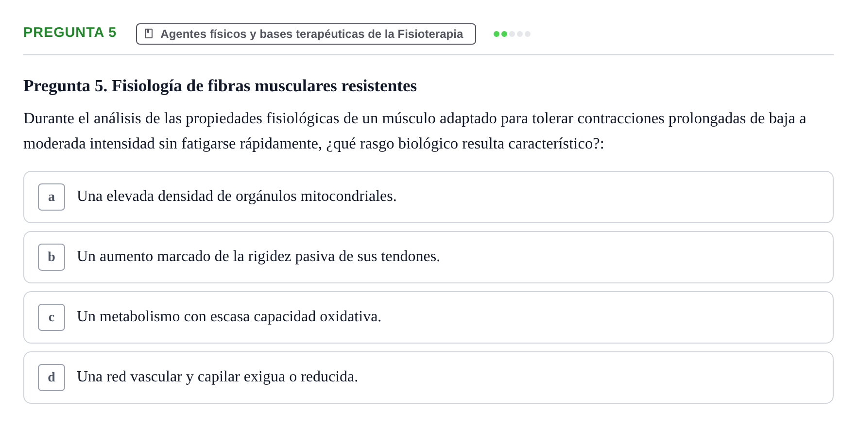 Enunciado: Pregunta 5