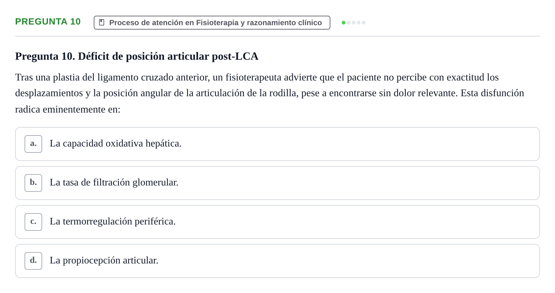 Enunciado: Pregunta 10