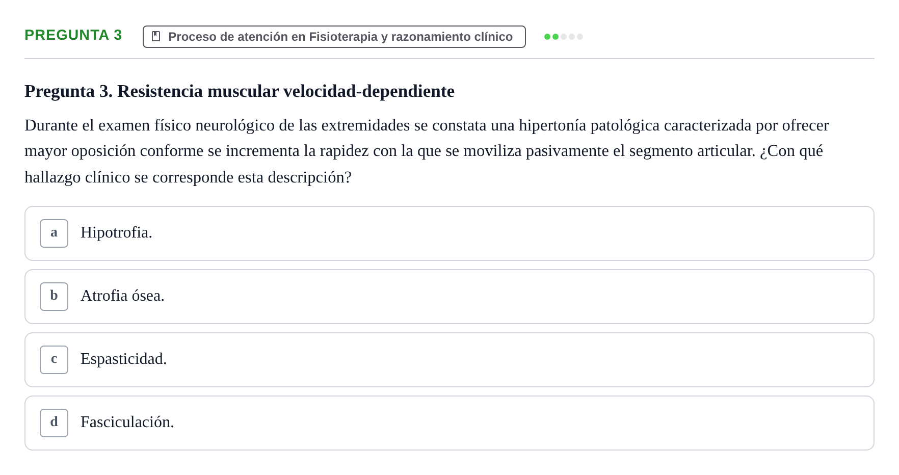 Enunciado: Pregunta 3