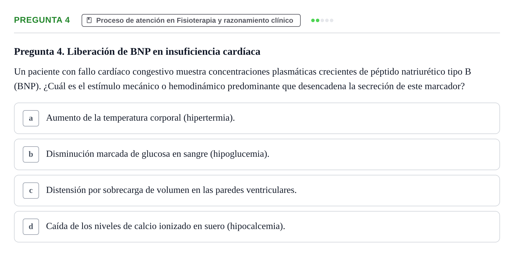 Enunciado: Pregunta 4