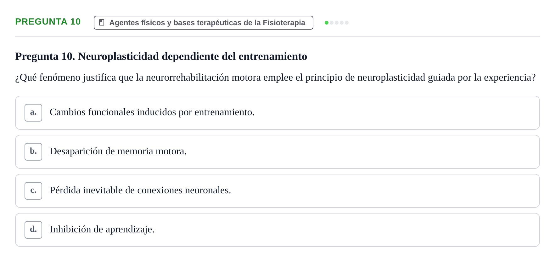 Enunciado: Pregunta 10