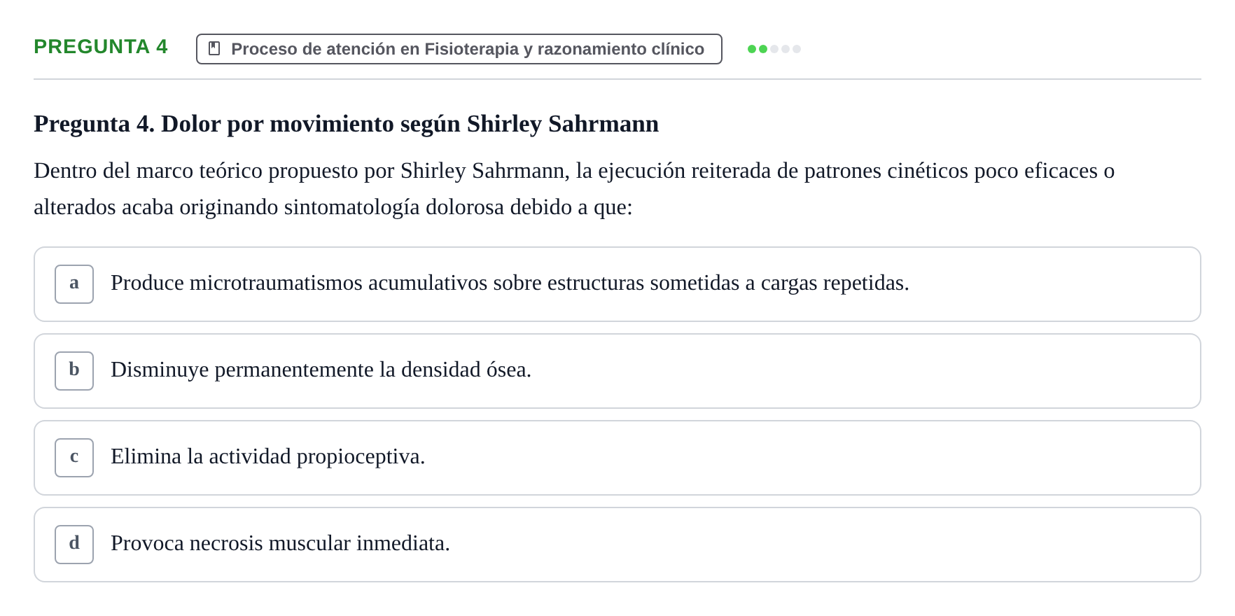 Enunciado: Pregunta 4