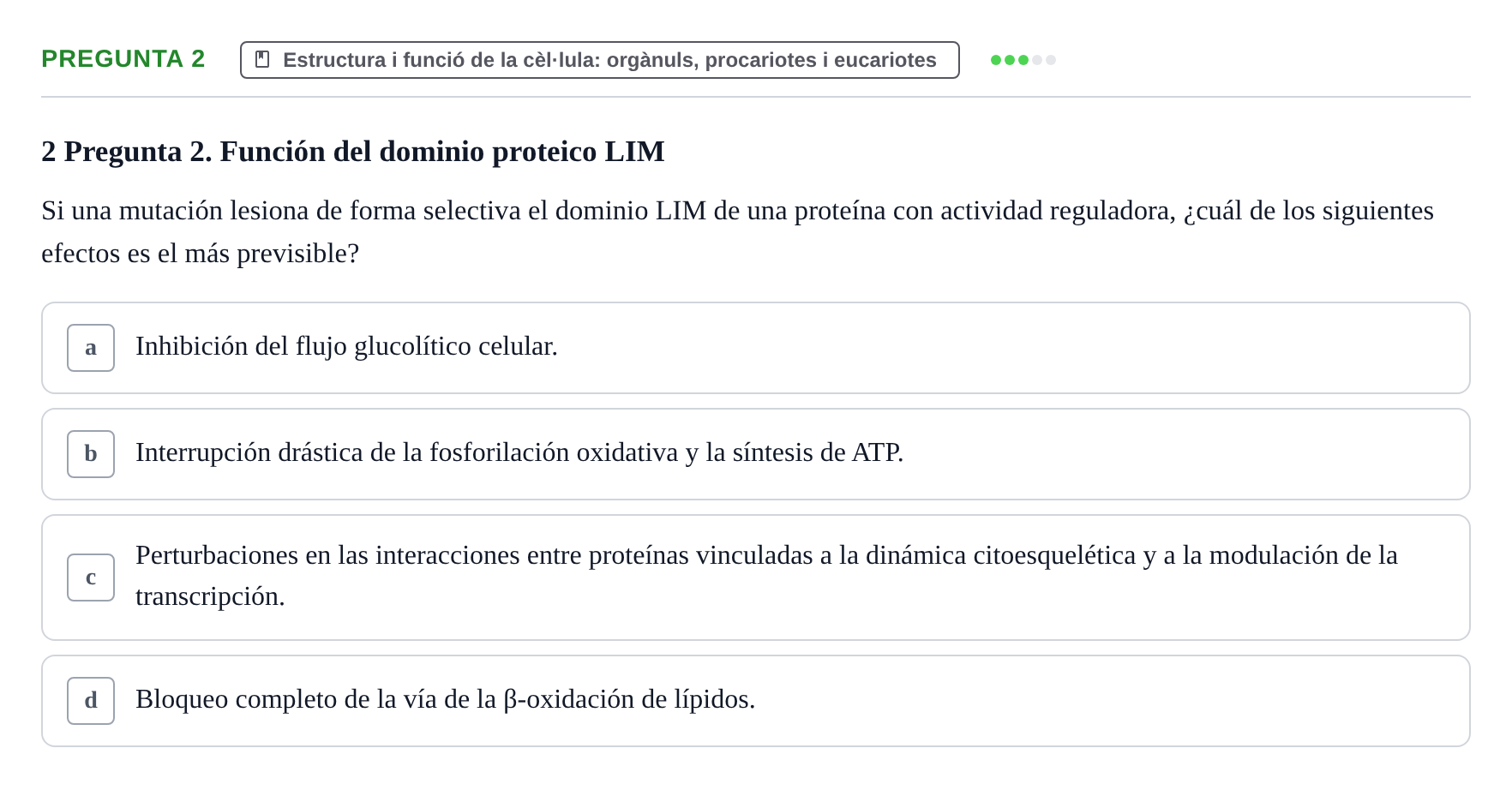 Enunciado: Pregunta 2
