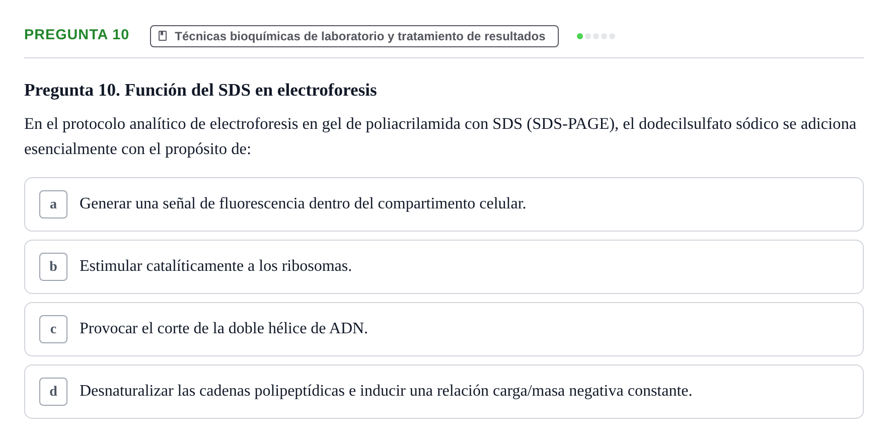 Enunciado: Pregunta 10